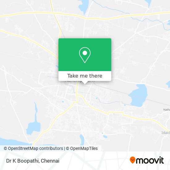 Dr K Boopathi map