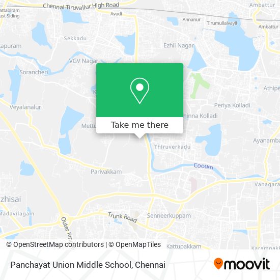 Panchayat Union Middle School map