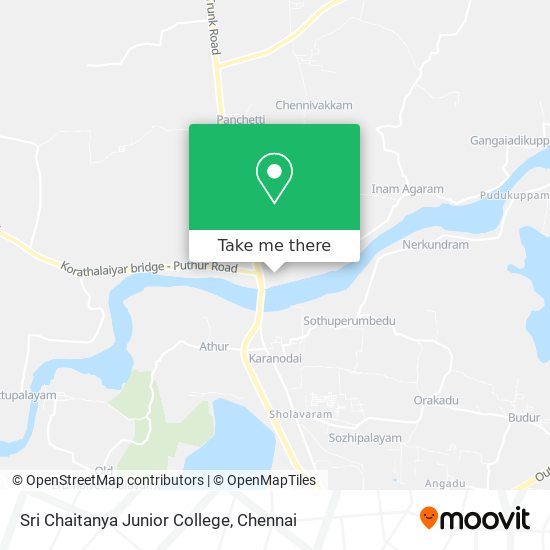 Sri Chaitanya Junior College map