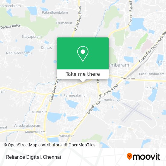 Reliance Digital map