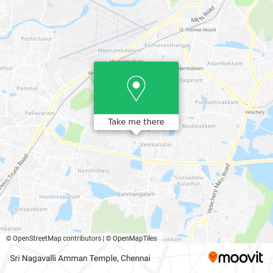 Sri Nagavalli Amman Temple map