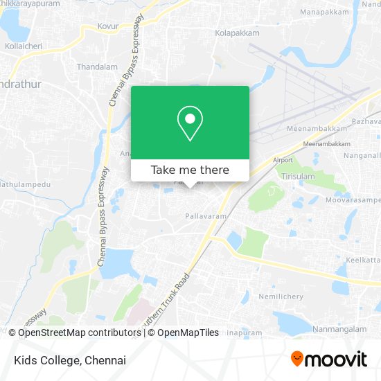 Kids College map