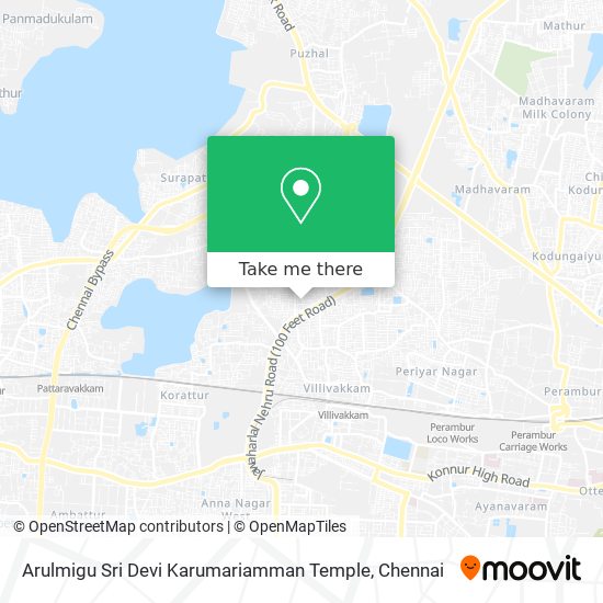 Arulmigu Sri Devi Karumariamman Temple map