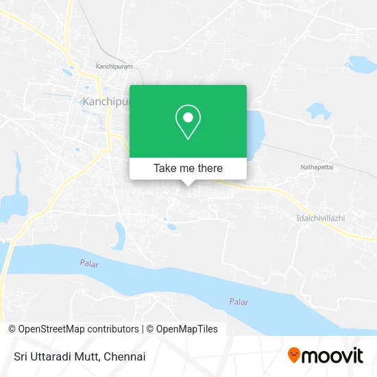 Sri Uttaradi Mutt map