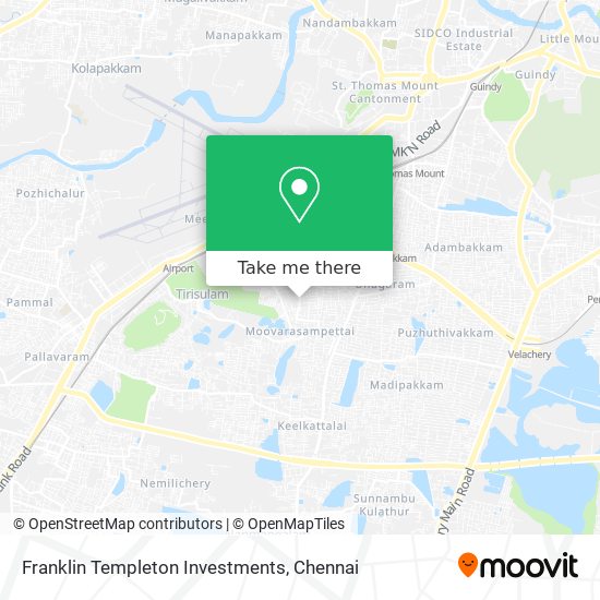 Franklin Templeton Investments map
