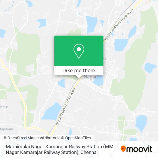 Maraimalai Nagar Kamarajar Railway Station map