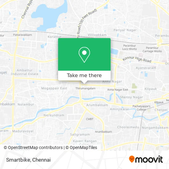Smartbike map