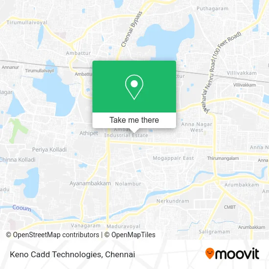 Keno Cadd Technologies map