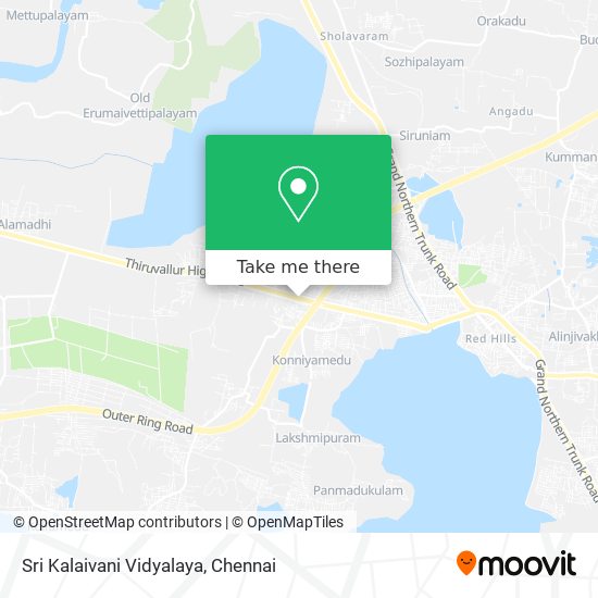 Sri Kalaivani Vidyalaya map