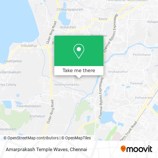 Amarprakash Temple Waves map