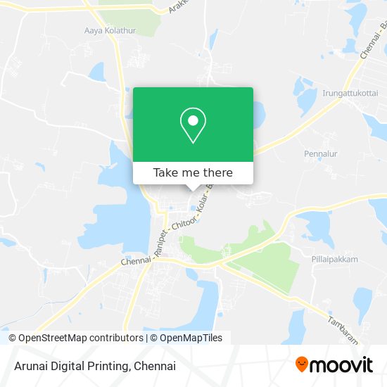 Arunai Digital Printing map