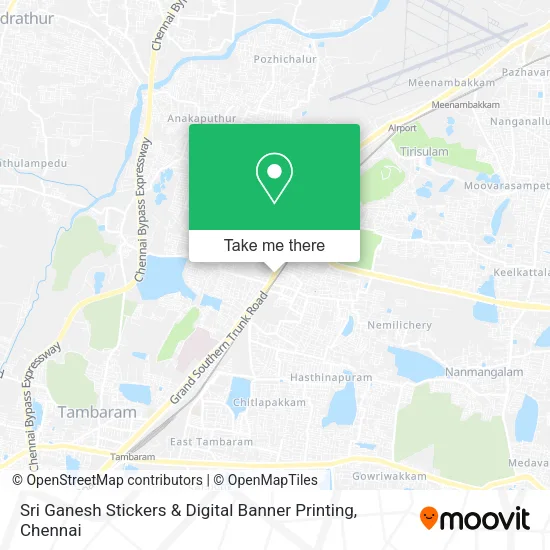 Sri Ganesh Stickers & Digital Banner Printing map