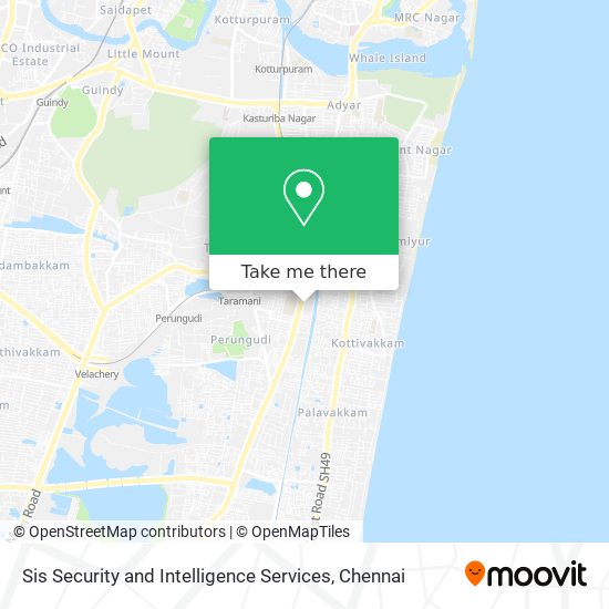 Sis Security and Intelligence Services map