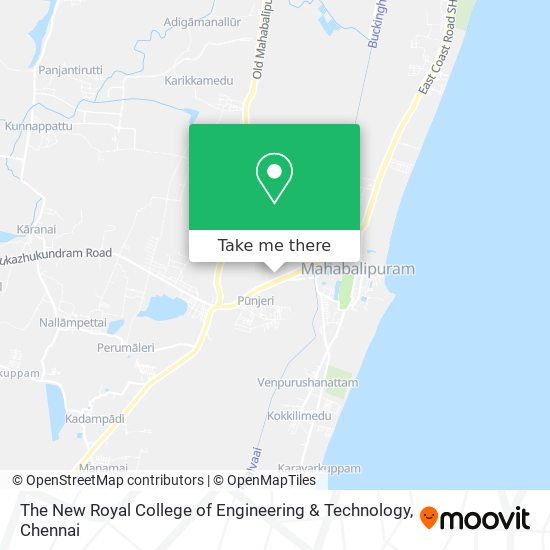 The New Royal College of Engineering & Technology map