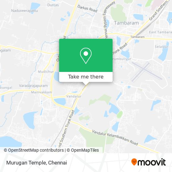 Murugan Temple map