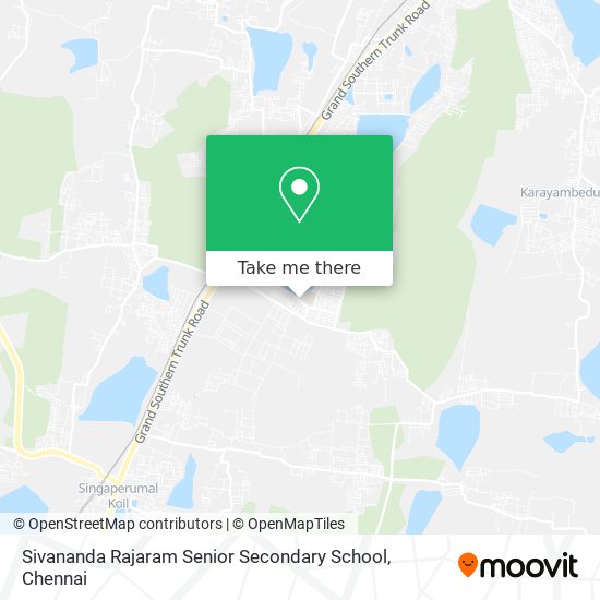 Sivananda Rajaram Senior Secondary School map