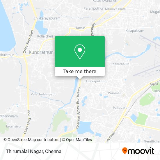 Thirumalai Nagar map