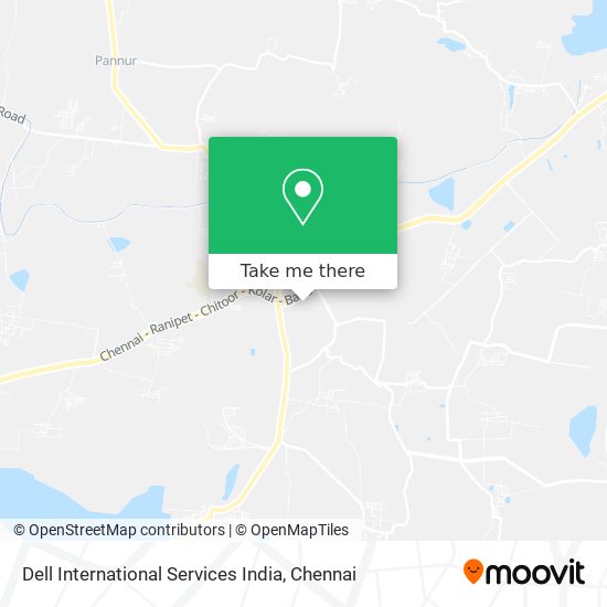 Dell International Services India map