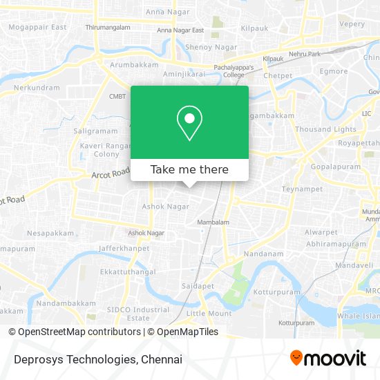 Deprosys Technologies map