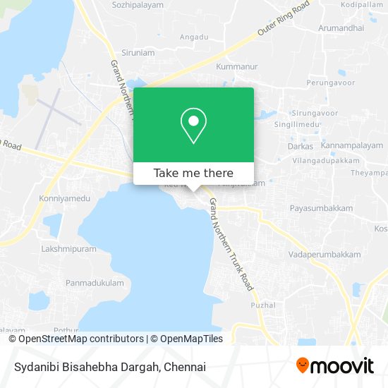 Sydanibi Bisahebha Dargah map