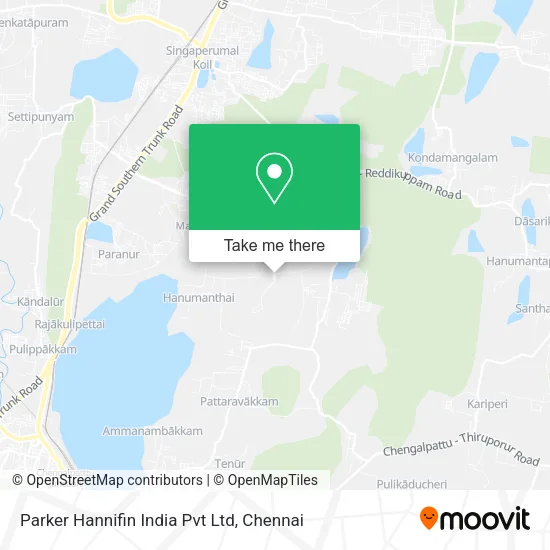 Parker Hannifin India Pvt Ltd map