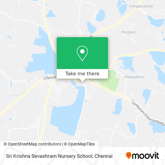 Sri Krishna Sevashram Nursery School map