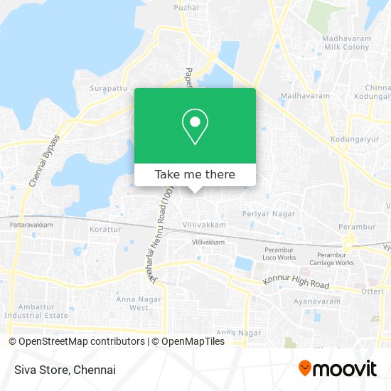 Siva Store map