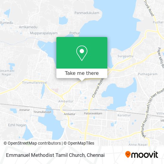 Emmanuel Methodist Tamil Church map