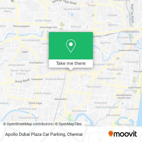 Apollo Dubai Plaza Car Parking map