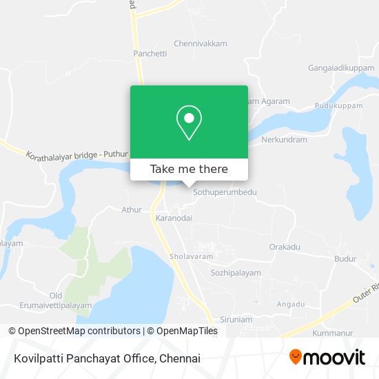 Kovilpatti Panchayat Office map