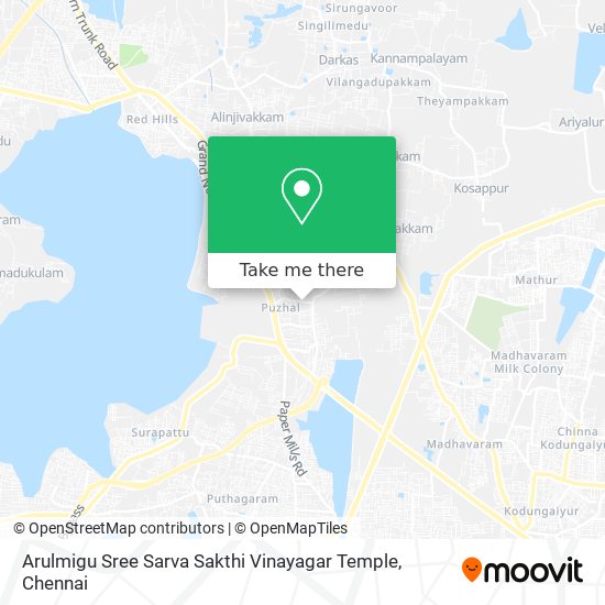 Arulmigu Sree Sarva Sakthi Vinayagar Temple map