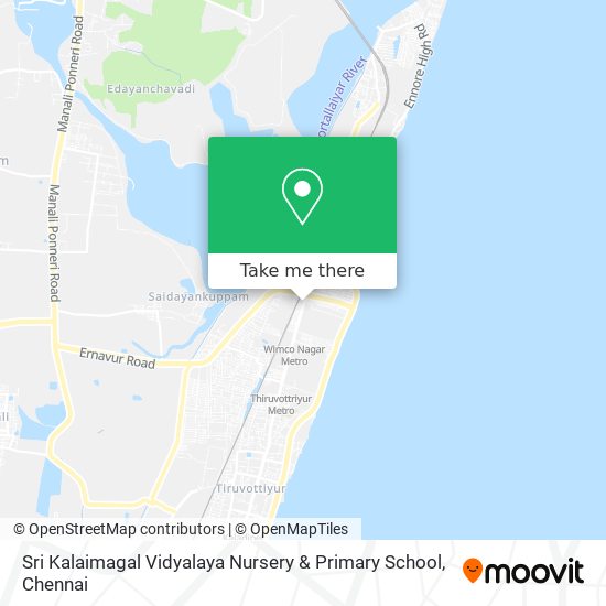 Sri Kalaimagal Vidyalaya Nursery & Primary School map