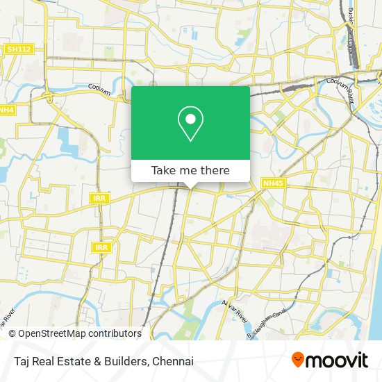 Taj Real Estate & Builders map