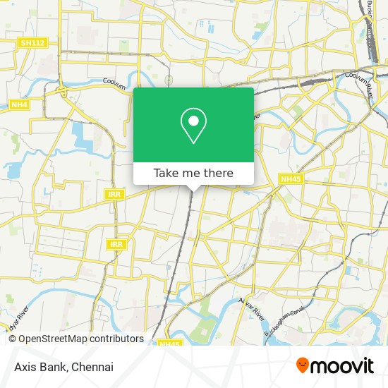 Axis Bank map