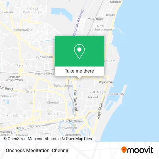 Oneness Meditation map