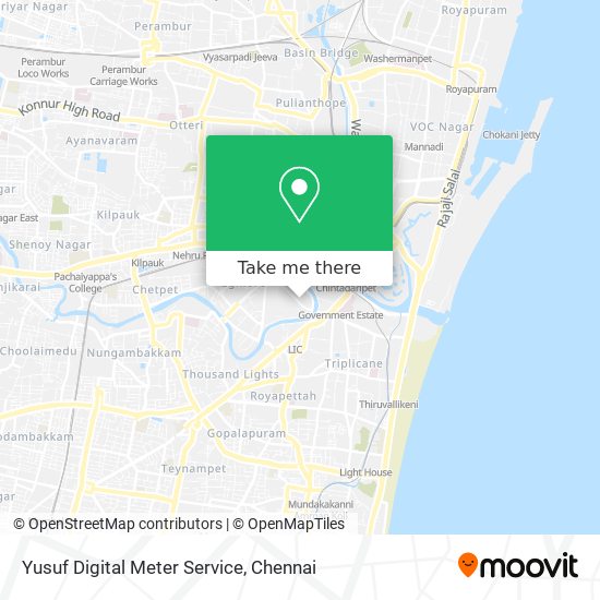 Yusuf Digital Meter Service map