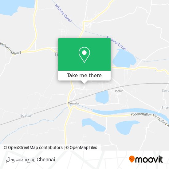 திருவள்ளூர் map