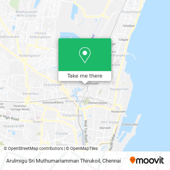 Arulmigu Sri Muthumariamman Thirukoil map