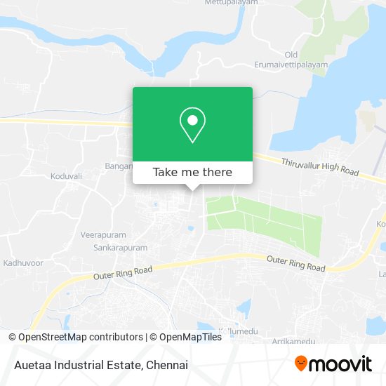 Auetaa Industrial Estate map