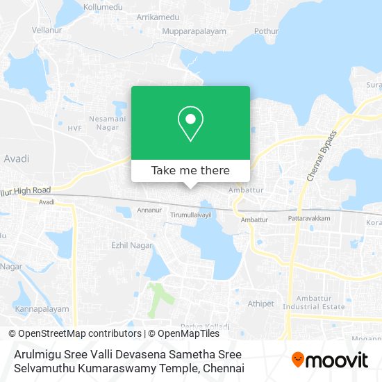 Arulmigu Sree Valli Devasena Sametha Sree Selvamuthu Kumaraswamy Temple map