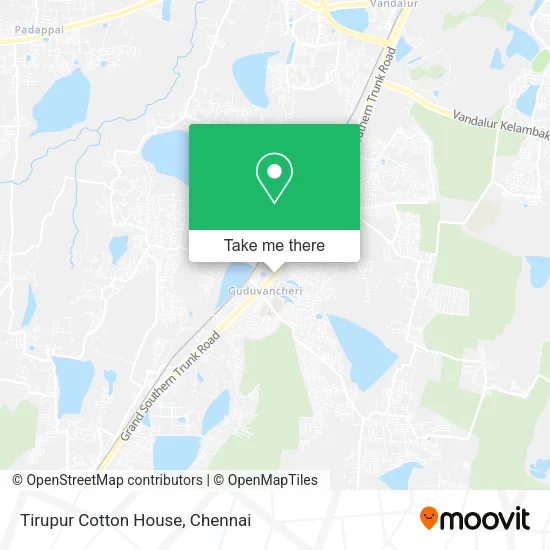 Tirupur Cotton House map