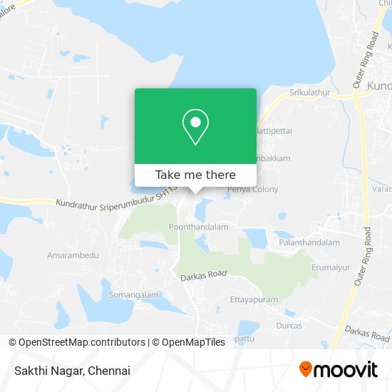 Sakthi Nagar map