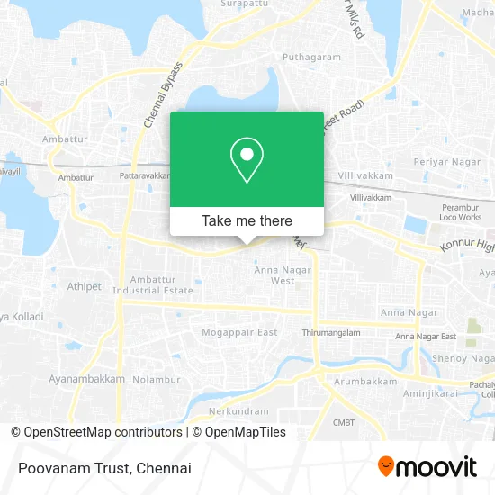 Poovanam Trust map