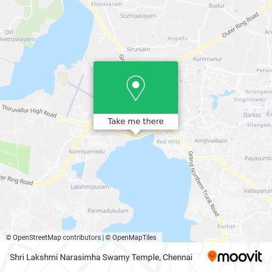 Shri Lakshmi Narasimha Swamy Temple map