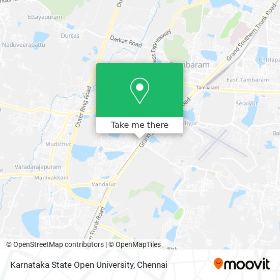 Karnataka State Open University map