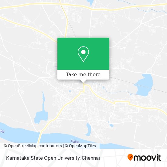 Karnataka State Open University map