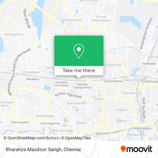 Bharatiya Mazdoor Sangh map