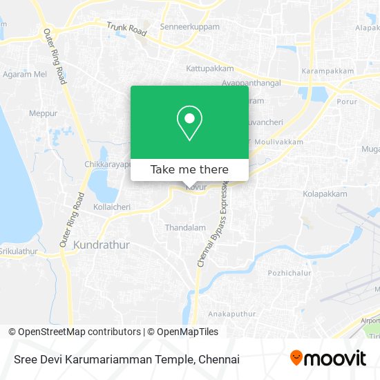 Sree Devi Karumariamman Temple map