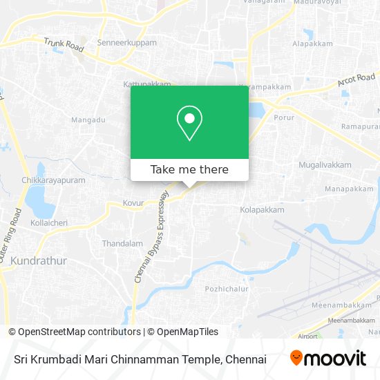 Sri Krumbadi Mari Chinnamman Temple map