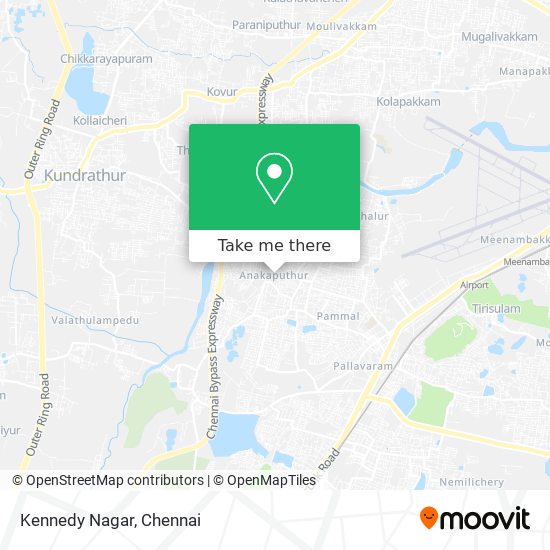 Kennedy Nagar map